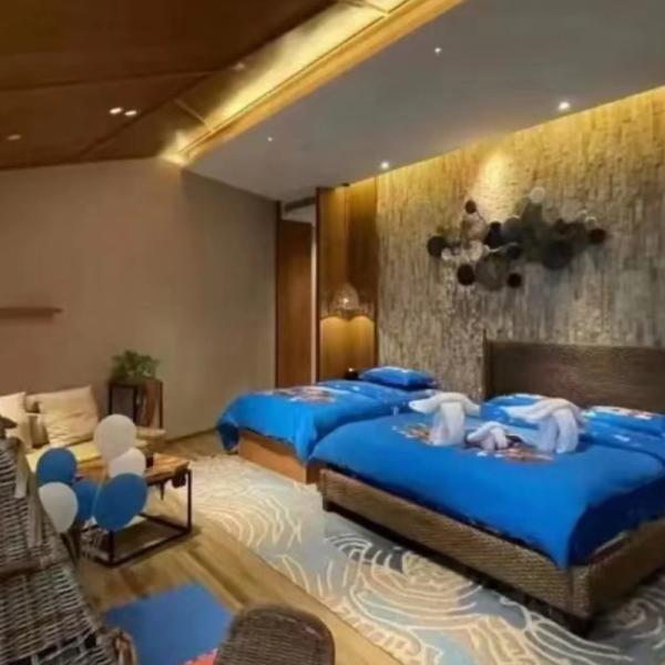 100% Nylon Rectangle Wall to Wall Carpet for Fireproof Commercial Flooring in Hotels