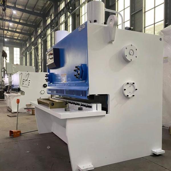 Metal Hydraulic Guillotine Shearing Machine CE ISO QC12K-16*1600