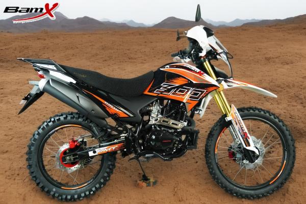 Chain Drive bicicleta de terra barata Dual Sport motocicleta com 4-6 Capacidade de combustível para aventura
