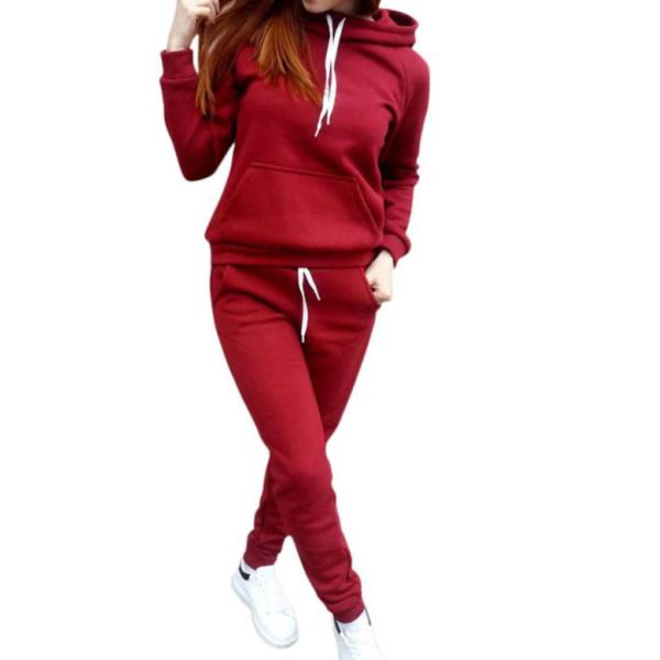 Tracksuit женщин Sportswear Tracksuit с капюшоном женщин фитнеса с капюшоном