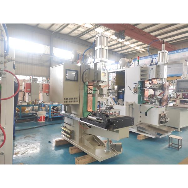 Pneumatic Stainless Nut Resistance Welders Spot Welder Automatic Projection Welding Machine Carbon Steel Car Brake Base Plate