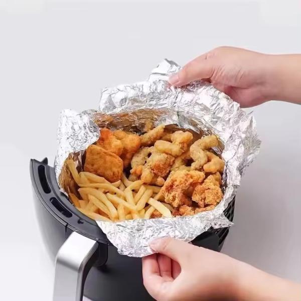 12mic 30cm 50m Roll Kitchen 8011 O Aluminum Foil Small Roll with Logo Printing Option