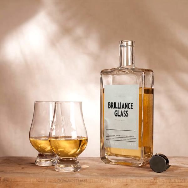 Glass Bottle With Stopper Cork For Gin Rum Vokda Whisky Tequila Liquor Spirits 700ml Clear