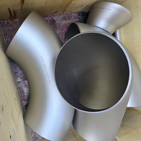 NXF Pipe Fittings DN 15-1200 SCH10-XXS ASTM B581,ASTM B582,ASTM B619 Alloy G-35/UNS N06035 90° or 45° S/R Butt Welding Elbow