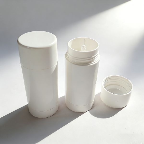 Wholesale 30g 50g 75g 100g PP Cosmetic Grade Empty Deodorant Stick Tubes with Customized Silkscreen Print
