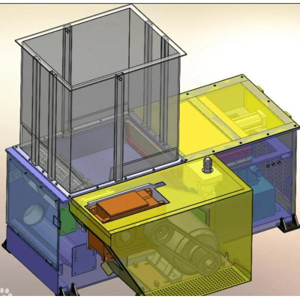 Single Shaft Shredder for Death Pig /Chicken/Brids/Other Animals