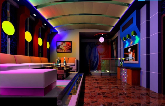 24W Colored Led Light Strips 55 Lumen Color Temperature 3500K-8000K