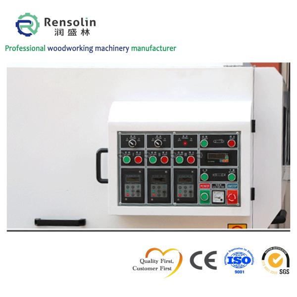 20m/Min Door Cabinet Wood Polishing Machine Brushing Polish Sander Machine