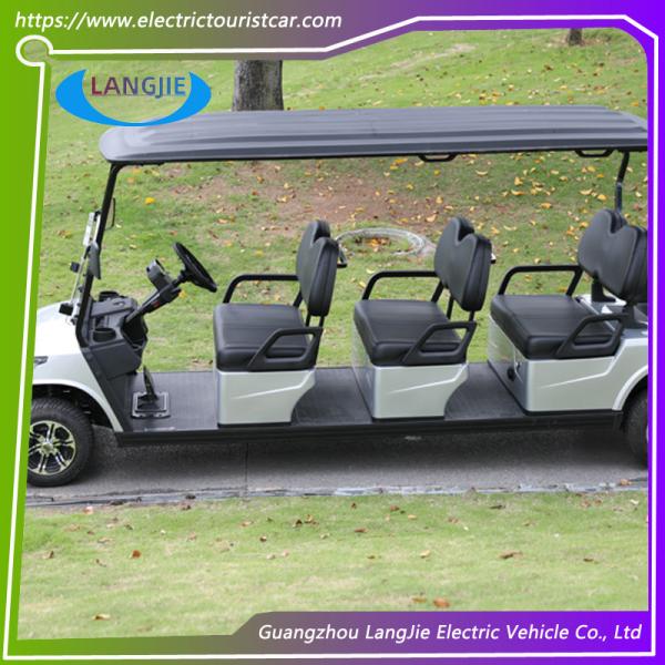 Свинцово-кислотный сухой батареи Club Golf Carts Белый электрический автомобиль Golf Carts 6 мест