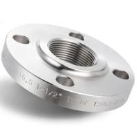 Reborde roscado de acero ASTM A105 de carbono de la pulgada Cl150 del Rf 12 del Cs de la instalación de tuberías