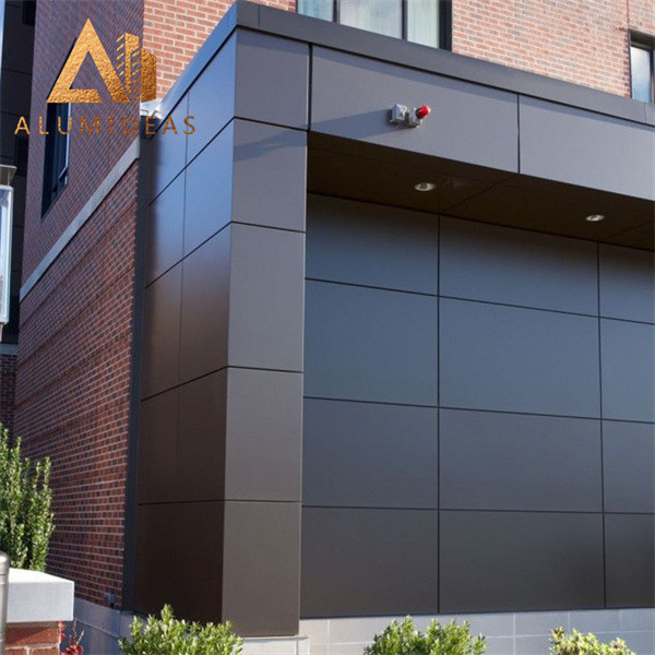 Aluminum composite metal black