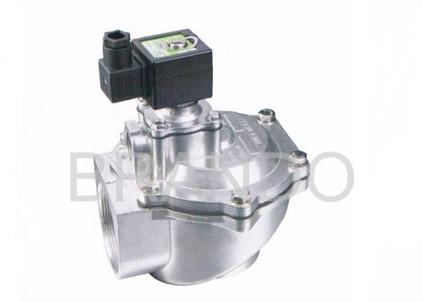 Dust Collector Thread Body Pneumatic Pulse Valve With Intergal Pilot