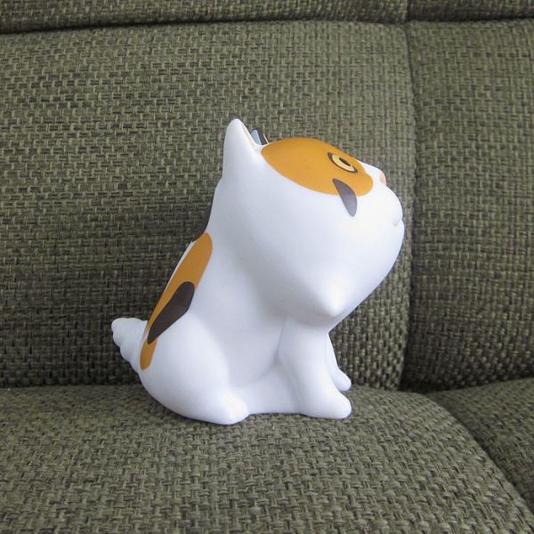 Shenzhen cartoon mini cat PVC  money bank, coin box toys for saving coines or decoration.