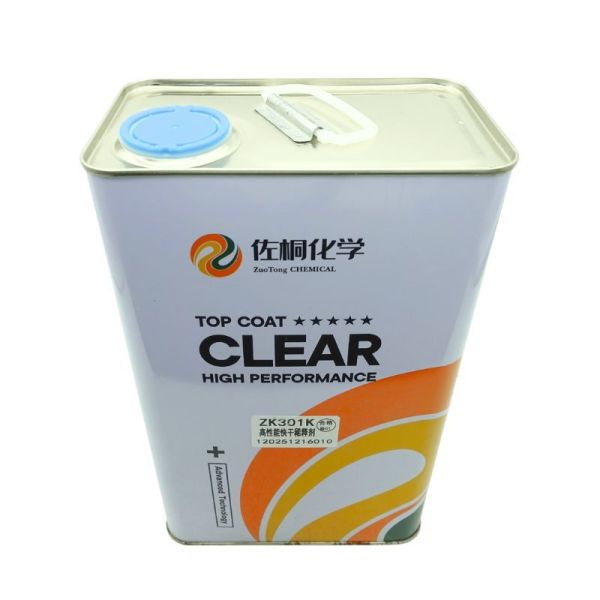 Zuotong Paint Thinner Efficient Fast Dry Formula 4L Auto Refinish Spray Application