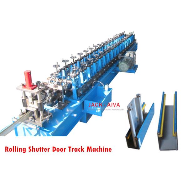 7.5kw Construction Roll Forming Machine AC380V / 50HZ Rolling Shutter Profile