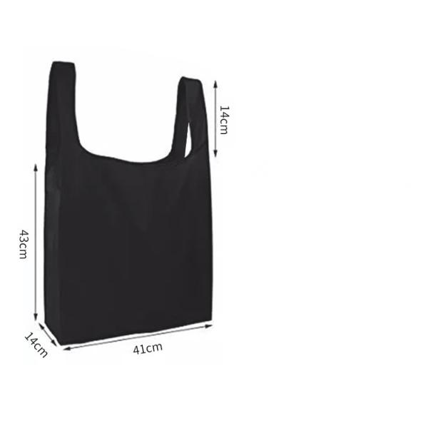 Washable Polyester 210d Nylon Drawstring Bags Grocery Shopping Bags With Handles - Cloth Grocery Tote Bags