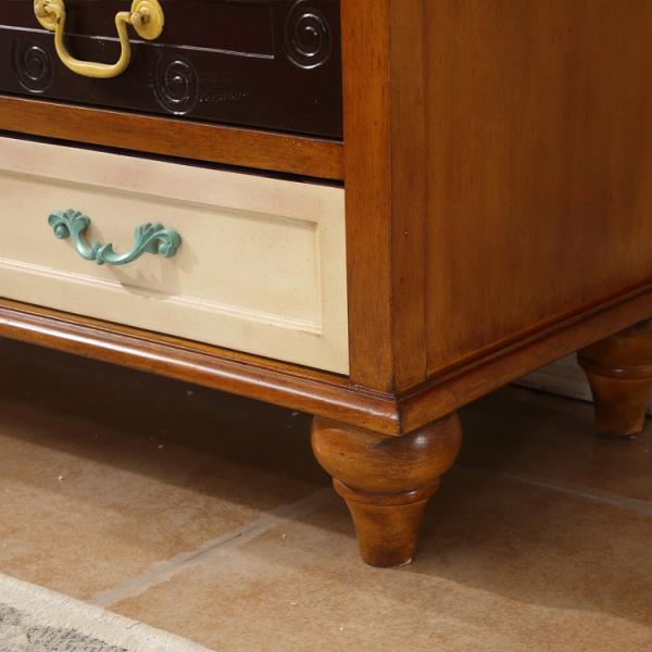 Шкаф живущей комнаты хранения напитков высоты доски 108cm MDF европейский ретро