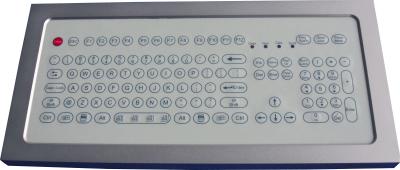 Anti industrial do Desktop IP68 - teclado microbiano da membrana e do alumínio