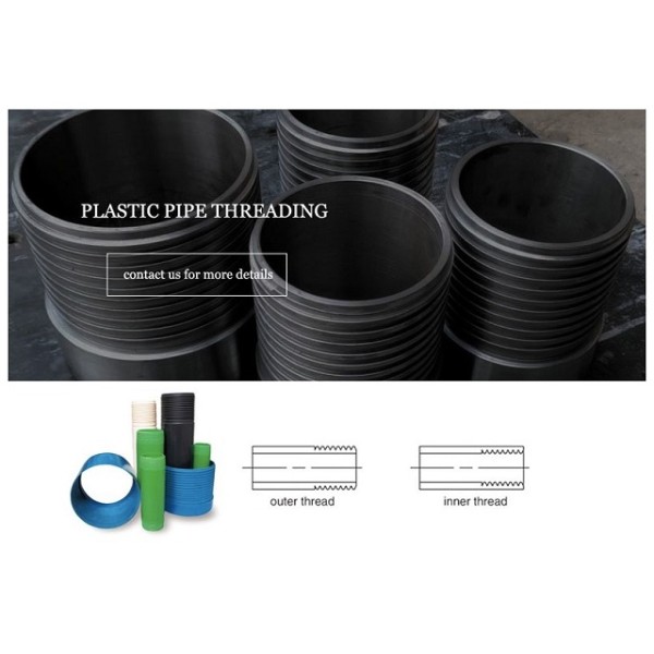 Automatic PVC Pipe Threading Machine CNC 8 INCH Capacity