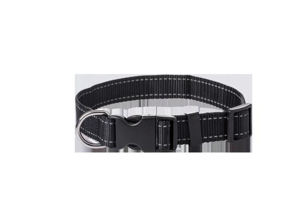 Eco Friendly OEM ODM Custom Classic Nylon Pet Collar With Plastic Buckle