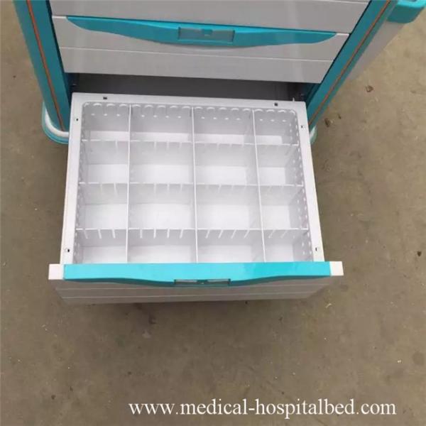 Вагонетки ABS пластичные медицинские, вагонетка переноса снадобья больницы