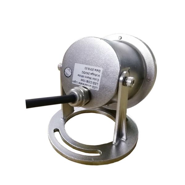 Warm White IP68 Waterproof 10W LED Underwater Spot Lights for Spa pond waterfall