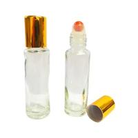5ml 10ml 15mlのガラス ローラーは精油のためのびんの空ロールをびん詰めにする