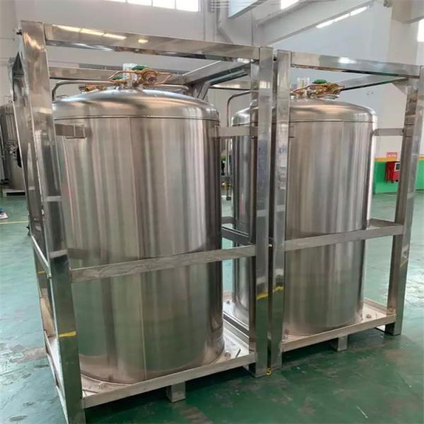 175l High Pressure Cryogenic Dewar Cylinder For Liquid Oxygen Nitrogen