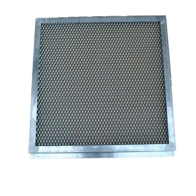 Food Grade 304 316 Stainless Steel Perforated Baking Mesh Tray For Pizza Baking