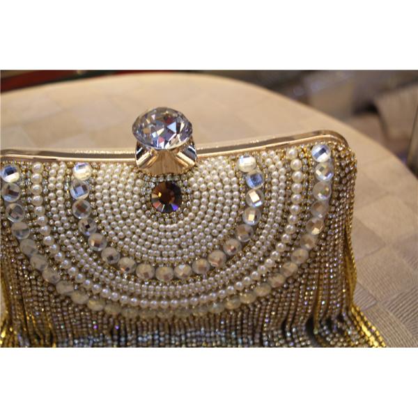 European and American high-grade diamond Wristlet banquet bag ladies banquet princess