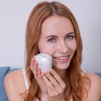Massager facial ultrassônico da vibração do dispositivo do Massager da cara 1500mAh