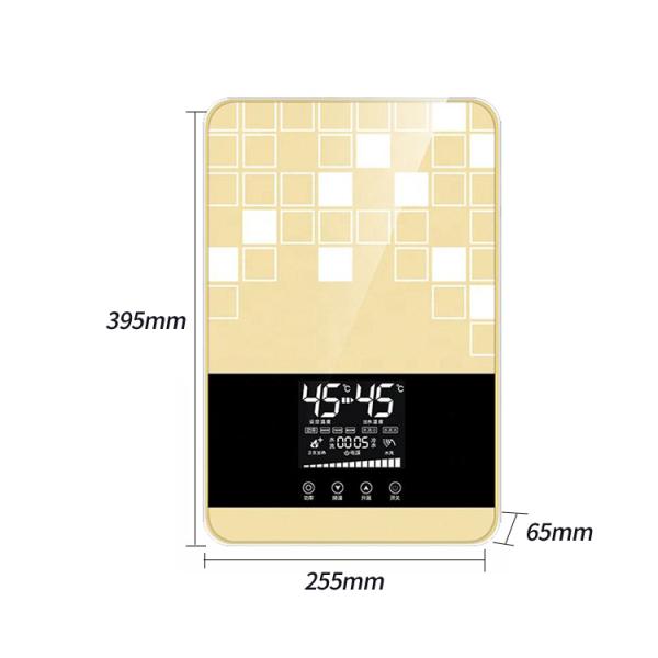 8000W Heating Instant Hot Water Heater Stainless Steel Wall Mounted