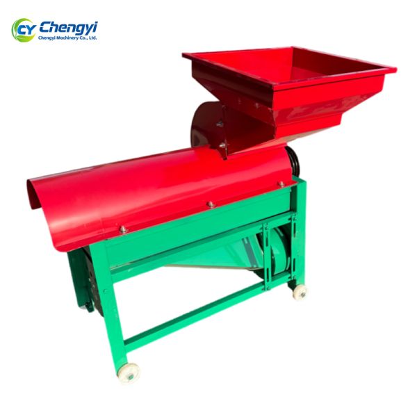 Steel Hammer Corn Thresher Machine Efficient Grain Separator Milling Farm Equipment