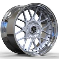 O Oem 2-Piece côncavo super forjou o revestimento brilhante elegante 5x114.3 das rodas