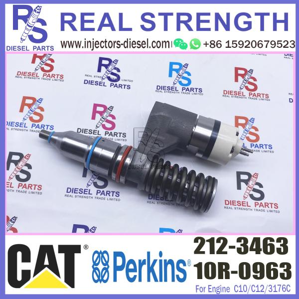 Diesel Engine Injector C10 C12 3176 3196 Common Rail Fuel Injector 2123463 212-3463 for Caterpillar Spare Parts