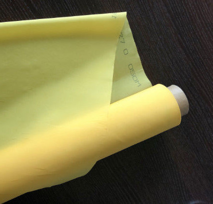 Electronic Printing Polyester Screen Fabric , Polyester Netting Fabric Abrasion Proof