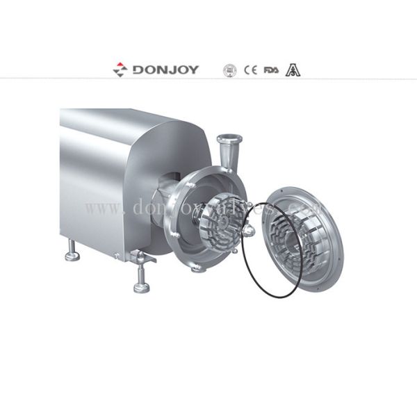 SS316L Pharmaceutical Pump with Single Seal and 1.5 Thread Connection for High Purity Applications