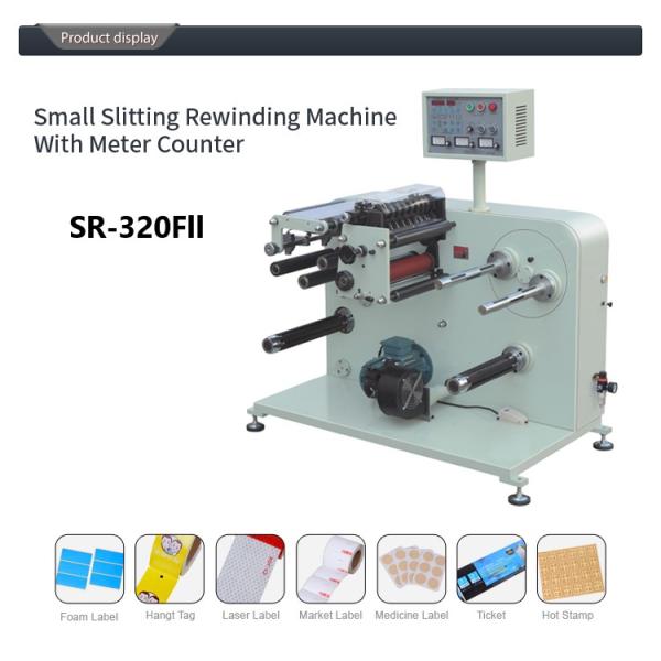 машина автоматического ярлыка Slitter ярлыка 2kw разрезая с Rewinder