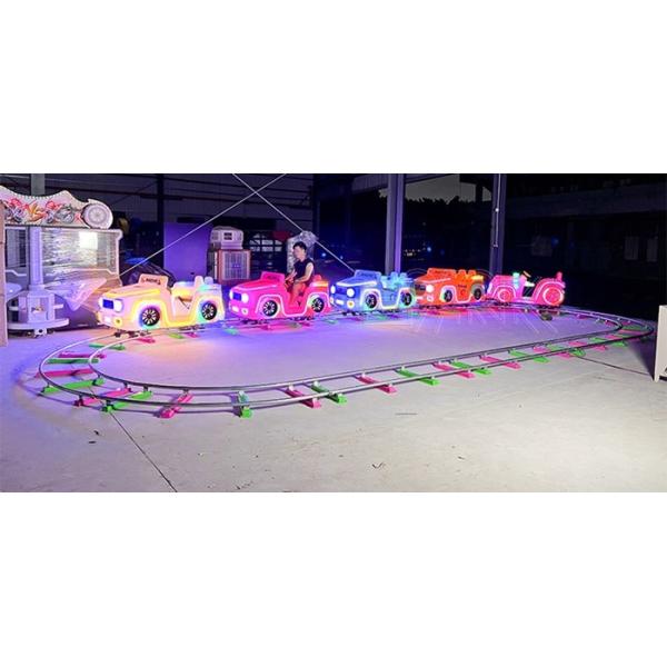 10 Players Kiddy Ride Machine Electric Train With Track