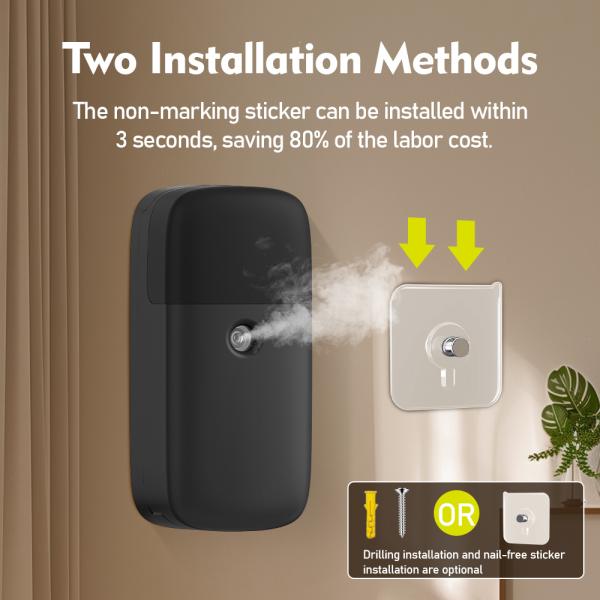 168ML Waterless Aroma Diffusers Remote Control Essential Oil Diffuser Electric