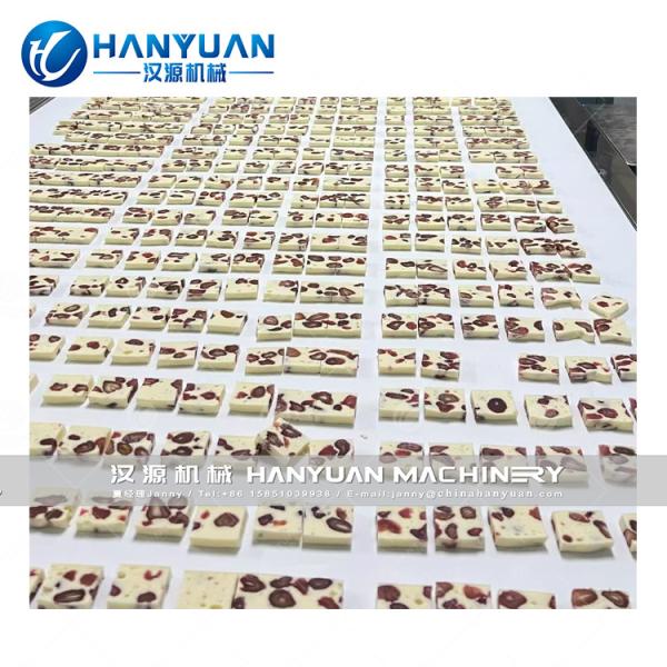 Équipement de découpe de barres de nougat de mangue