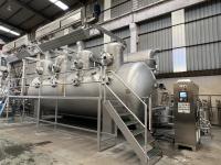 Économie d'énergie SUS 316L machine de teinture à débordement de taux d'alcool