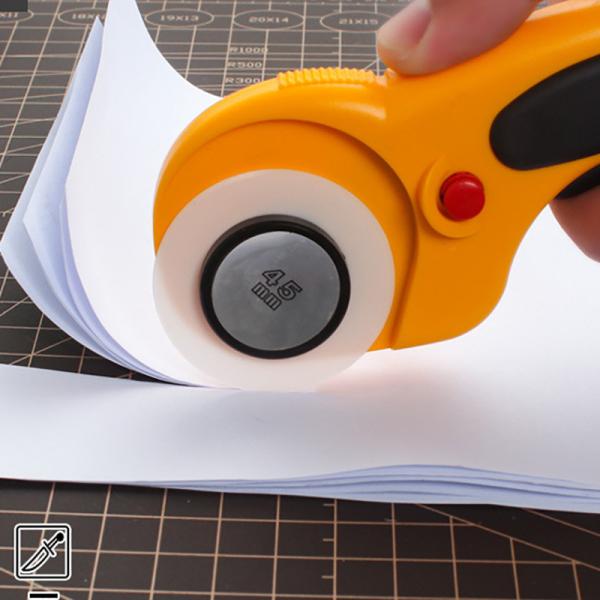 Противостатический Zirconia керамический вокруг ткани Nonwoven ножа 45*8*0.4mm разрезая нож