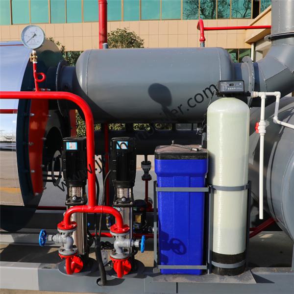 1200 Kg 1.2Ton Natural Gas Fired Horizontal Steam Boilers For Food Sterilization sterilizer