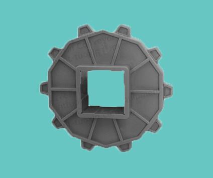 ZY2600FG SPROCKETS OF RADIUS MODULAR CONVEYOR BELT SIDEFLEX BELTS CHAIN WHEELS IDLERS