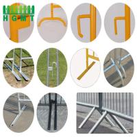 Cerca portátil Concert Pedestrian Temporary da barricada do metal da segurança de tráfego rodoviário