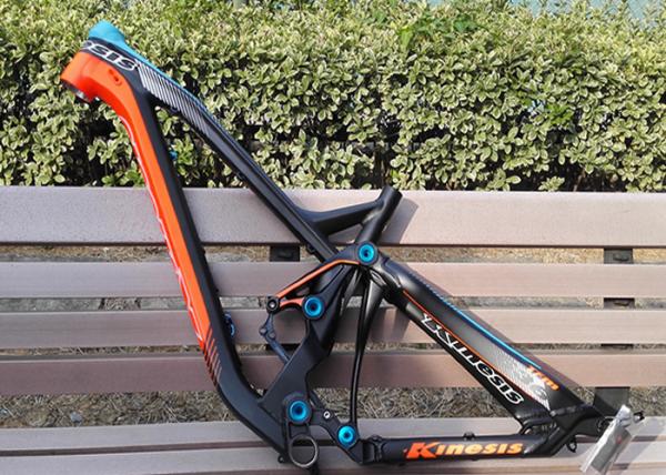 Lightweight Downhill Bike Frame , Freeride / Enduro Mtb Frame With Custom Logo