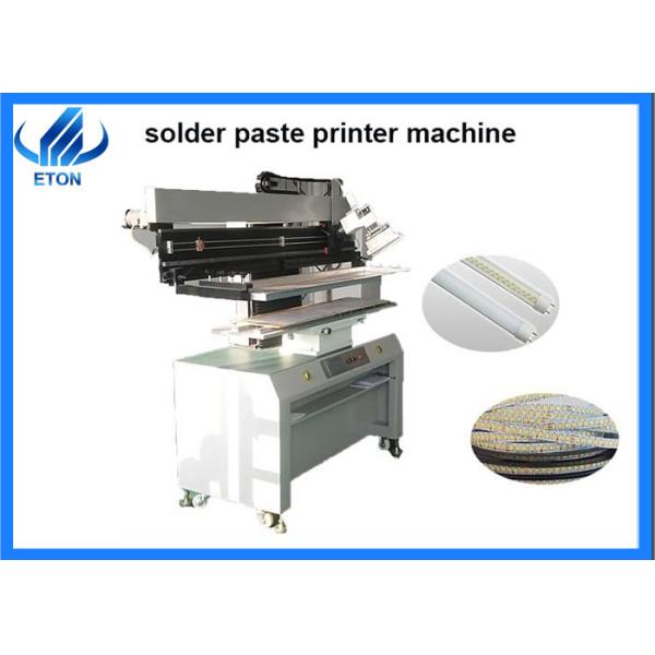 Semi Automatic LED Assmenbly Line PCB Board 1.2m Solder Paste Printing Machine