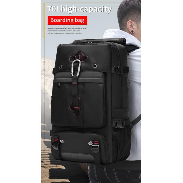 Жесткий рукав Большой рюкзак для походов Водостойкий рюкзак для охоты 56 литров