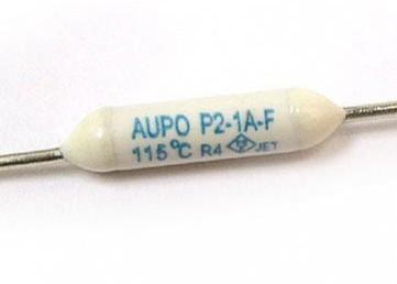102 Degree Axial Thermal Cutoff Fuse Ceramic Housing With Low Internal Resistance